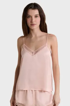 Женский пудровый топ PLUME Розовый S Etam 6556883