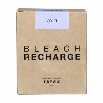Осветляющая пудра для волос Previa Violet Bleach Powder Recharge, фиолетовая, 500 г (сменный блок) Осветляющая пудра для волос Previa Violet Bleach Powder Recharge, фиолетовая, 500 г (сменный блок)