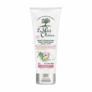 Кондиционер Le Petit Olivier Sweet Almond & Rice Cream Hair Conditioner для нормальных волос, 200 мл Кондиционер Le Petit Olivier Sweet Almond & Rice Cream Hair Conditioner для нормальных волос, 200 мл