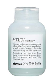 Бессульфатный шампунь Davines Melu Shampoo против ломкости для длинных или поврежденных волос, 75 мл