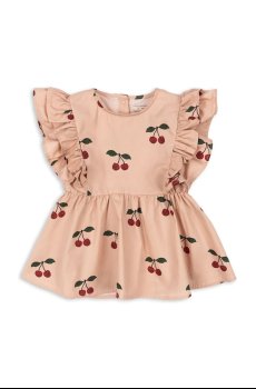 Детская хлопковая блузка Konges Sløjd VERBENA TOP GOTS