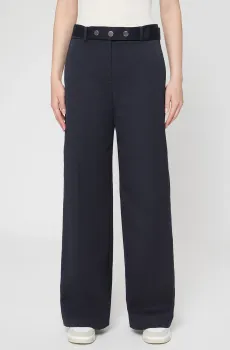 Женские темно-синие брюки Синий 36 BOSS 50543286;404