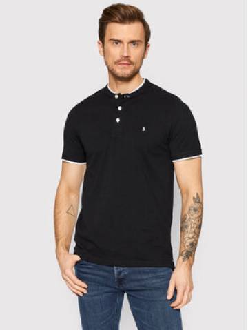 Jack&Jones Поло Paulos 12199711 Чорний Regular Fit Jack&Jones Поло Paulos 12199711 Чорний Regular Fit