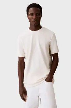 Мужская белая футболка TONAL Белый XL Calvin Klein LV04LF207G