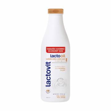 Гель для душа Lactovit Shower Gel Lactooil для сухой кожи, 1 л