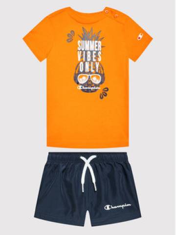Champion Набір футболка та шорти 306050 Оранжевий Regular Fit Champion Набір футболка та шорти 306050 Оранжевий Regular Fit