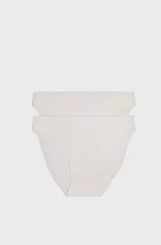 Женские белые трусики (2 шт) Белый XL womensecret 7683081