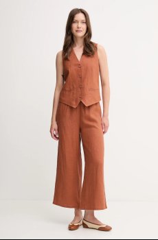 Льняные брюки United Colors of Benetton