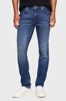 Мужские синие джинсы STRAIGHT DENTON STR MANDALL IND Синий 30-34 Tommy Hilfiger MW0MW33945