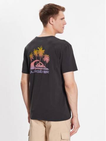 Quiksilver Футболка Pas Time Paradise EQYZT07252 Чорний Regular Fit Quiksilver Футболка Pas Time Paradise EQYZT07252 Чорний Regular Fit