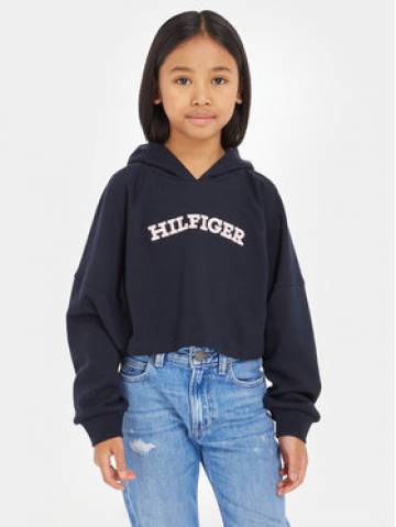 Tommy Hilfiger Світшот Montype KG0KG07381 D Cиній Regular Fit Tommy Hilfiger Світшот Montype KG0KG07381 D Cиній Regular Fit