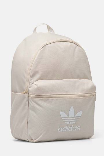 Рюкзак adidas Originals Adicolor цвет бежевый большой с принтом IX7459 Рюкзак adidas Originals Adicolor цвет бежевый большой с принтом IX7459
