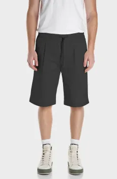 Мужские черные шорты Черный 36 Replay M9988A.000.84909