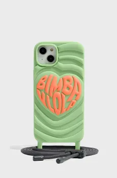 Женский зеленый чехол для телефона iPhone 14 Plus Зеленый ONESIZE Bimba Y Lola 241BAFT02.20516