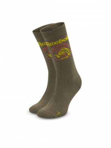 Reebok Високі шкарпетки unisex CL Outdoor Sock HD9946 Хакі Reebok Високі шкарпетки unisex CL Outdoor Sock HD9946 Хакі