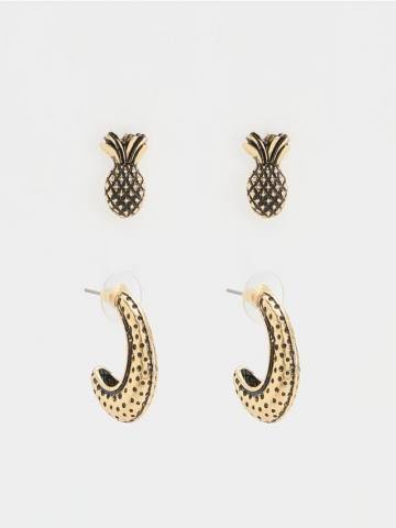 Reserved - Набір сережок - різнобарвний - 953CO-MLC