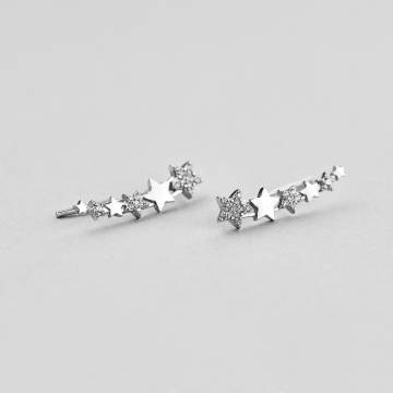 Серебряные серьги Minimal ЛК-21068/ЛК-0339 Серебряные серьги Minimal ЛК-21068/ЛК-0339