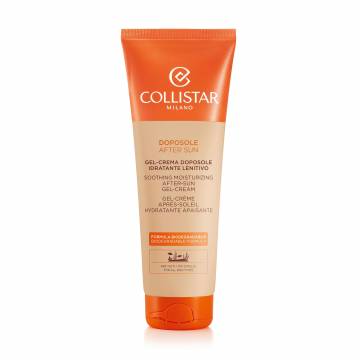 Успокаивающий гель-крем для тела Collistar Biodegradable Soothing Moisturising After-Sun Gel-Cream после загара, 250 мл Успокаивающий гель-крем для тела Collistar Biodegradable Soothing Moisturising After-Sun Gel-Cream после загара, 250 мл