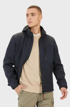 Мужская темно-синяя ветровка Синий 50 Camel Active 430120-9N61-48