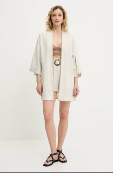 Шорты с примесью льна Answear.LAB