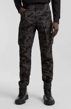 Мужские карго с узором Rovic Zip 3D Regular Tapered Черный 33-34 G-Star RAW D02190,D553