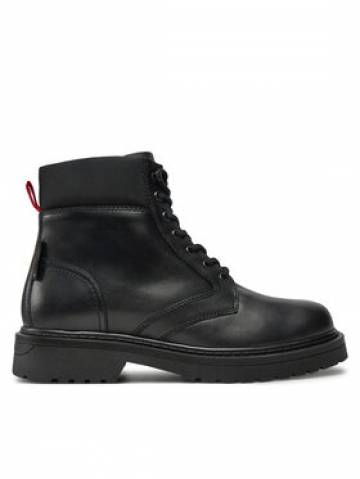 Tommy Jeans Черевики EM0EM01446 Чорний Tommy Jeans Черевики EM0EM01446 Чорний