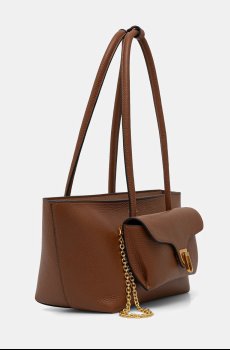 Кожаная сумочка Coccinelle DOUBLE BEAT