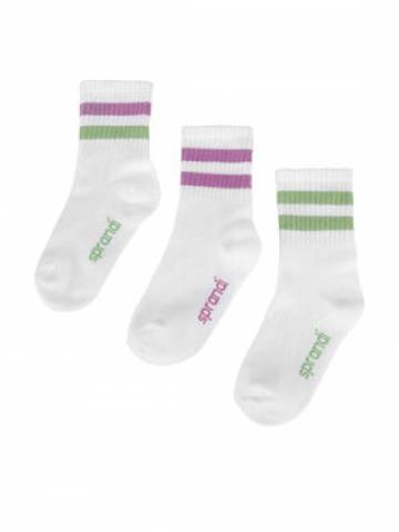 Sprandi Шкарпетки 0KB-001-SS25 (3-PACK) Білий Sprandi Шкарпетки 0KB-001-SS25 (3-PACK) Білий