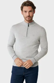 Мужская серая кофта JAMES Серый XXL Mexx AO0903036-01M