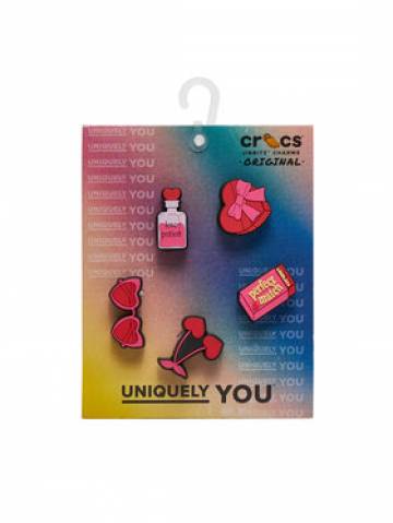 Crocs Прикраса для взуття Jibbitz Lovers 5 Pack 10012958 Кольоровий Crocs Прикраса для взуття Jibbitz Lovers 5 Pack 10012958 Кольоровий