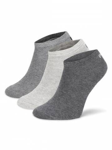 Fila Низькі чоловічі шкарпетки F9100-AW24 (3-pack) Сірий Fila Низькі чоловічі шкарпетки F9100-AW24 (3-pack) Сірий