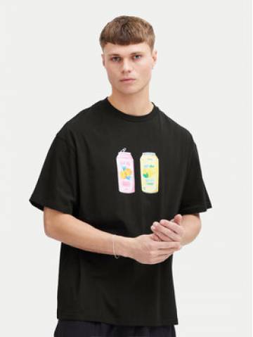 Solid Футболка 21108243 Чорний Relaxed Fit Solid Футболка 21108243 Чорний Relaxed Fit