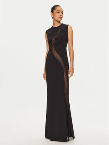 PINKO Вечірня сукня Capezzana 102844 A1JR Чорний Regular Fit PINKO Вечірня сукня Capezzana 102844 A1JR Чорний Regular Fit