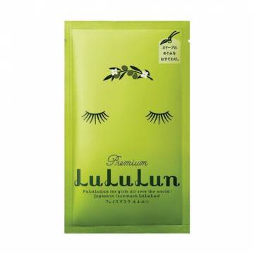 Тканевая маска для лица Lululun Face Mask Shodoshima Olive, 1 шт Тканевая маска для лица Lululun Face Mask Shodoshima Olive, 1 шт
