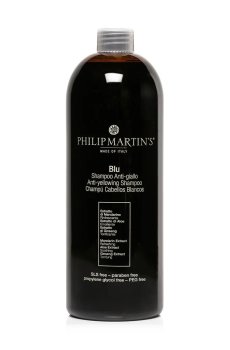 Уценка! Шампунь Philip Martins Blu Anti-Yellowing Shampoo для светлых волос, 1 л