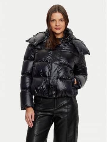 Patrizia Pepe Пуховик 2O0050/A9M0-K103 Чорний Regular Fit Patrizia Pepe Пуховик 2O0050/A9M0-K103 Чорний Regular Fit
