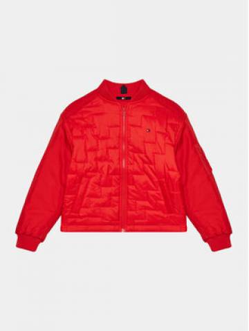 Tommy Hilfiger Куртка бомбер KG0KG07795 D Червоний Boxy Fit Tommy Hilfiger Куртка бомбер KG0KG07795 D Червоний Boxy Fit