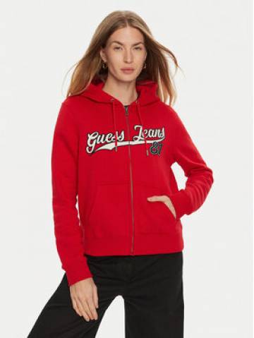 Guess Jeans Світшот W4BQ03 KC811 Червоний Regular Fit Guess Jeans Світшот W4BQ03 KC811 Червоний Regular Fit