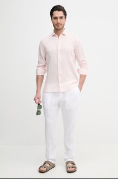 Льняная рубашка Hackett London