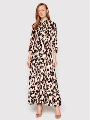 YAS Сукня-сорочка Savanna 26022663 Бежевий Regular Fit YAS Сукня-сорочка Savanna 26022663 Бежевий Regular Fit