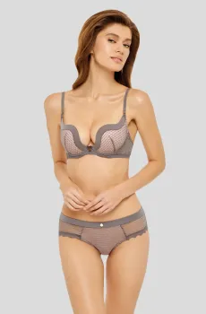 Женский серый бюстгальтер Серый 80A MARC&ANDRE S20-0816-VCM-LY