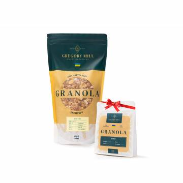 Набір граноли Mini Banana, 1 кг & Finik, 250 г у подарунок Gregory Mill Набір граноли Mini Banana, 1 кг & Finik, 250 г у подарунок Gregory Mill