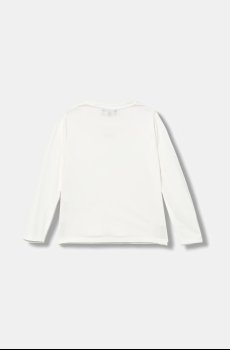 Хлопковый детский лонгслив Emporio Armani