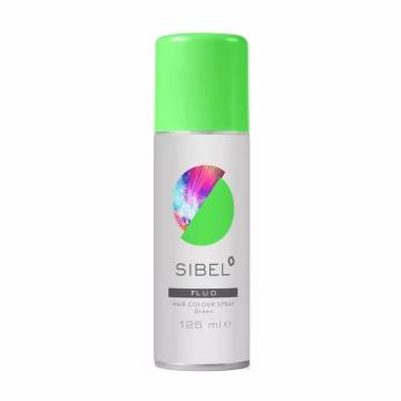 Цветной спрей для волос Sibel Hair Colour Spray Fluo Green, 125 мл Цветной спрей для волос Sibel Hair Colour Spray Fluo Green, 125 мл