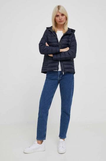 Хлопковый лонгслив Tommy Hilfiger цвет бежевый Хлопковый лонгслив Tommy Hilfiger цвет бежевый