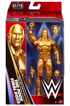 Ігрова фігурка WWE Elite Collection The Rock Final Boss (GDF60/7)