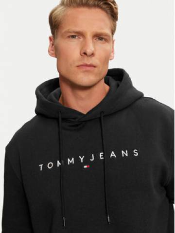 Tommy Jeans Світшот DM0DM20746 Чорний Regular Fit Tommy Jeans Світшот DM0DM20746 Чорний Regular Fit