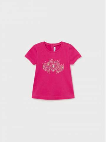 Mayoral Футболка 105 Рожевий Regular Fit Mayoral Футболка 105 Рожевий Regular Fit