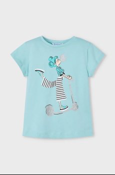 Детская хлопковая футболка Mayoral