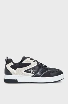 Мужские черные сникерсы BASKET CUPSOLE LOW MIX Черный 44 Calvin Klein YM0YM00993